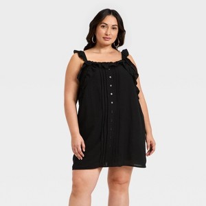 Women's Cami Ruffle Maxi A-Line Dress - Universal Thread™ - 1 of 3