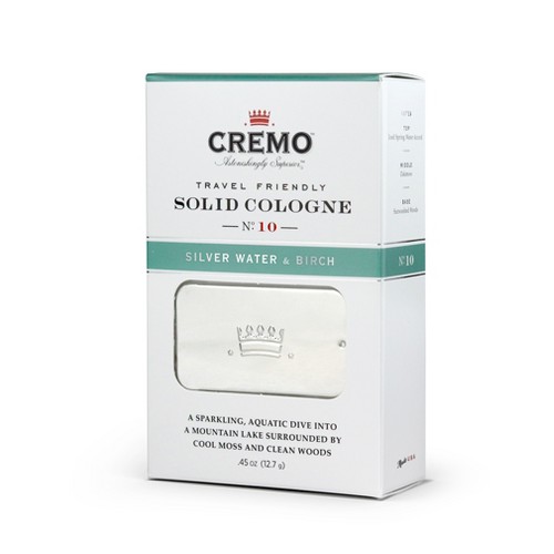 Cremo Silver Water Birch Men s Solid Cologne .45oz by Cremo