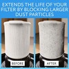 Impresa [10 Pack] Shop Vacuum Filter Cover To Reduce Dust Build Up - Reusable, Washable Vacuum Bags - 2 of 4
