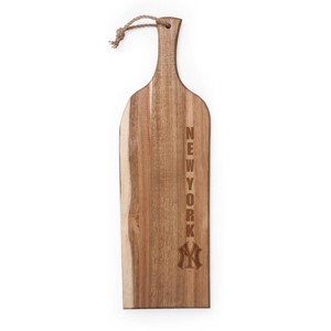 MLB New York Yankees Artisan Acacia Charcuterie Board - Brown - 1 of 3
