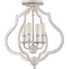 Quoizel Lighting O'Keefe 4 - Light Semi-Flush Mount in  Antique White - 2 of 4
