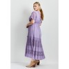 Avenue Women's Plus Size Raven Lace Maxi Dress - 4 of 4