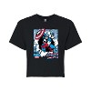 Women's - Marvel - Captain America Comic Book Panels Cropped Graphic T-Shirt - 2 of 4