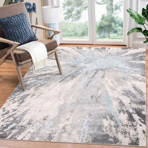 Coucheta Washable Modern Abstract Area Rug, Indoor Non-Slip Large Carpet for Living Room, Bedroom, Dining Room, Home Office & Nursery - 1 of 4