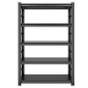 Dexmalle 72 High 5 Tier Heavy Duty Metal Storage Shelves,Dark Gray - 2 of 4