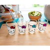 Silver Buffalo Sanrio Hello Kitty Faces 1.5-Ounce Mini Shot Glasses | Set of 4 - image 3 of 4