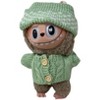 Doll Clothes Superstore Adventurer’s Green Sweater Set with Hat & Camera for 17.5 cm Labubu Dolls - 3 of 4