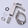 PAGED Bathroom Faucet with Pop-Up Drain, Single Handle Bathroom Sink Faucet with Overflow, Faucet for Bathroom - 4 of 4