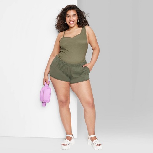 Target plus best sale size shorts