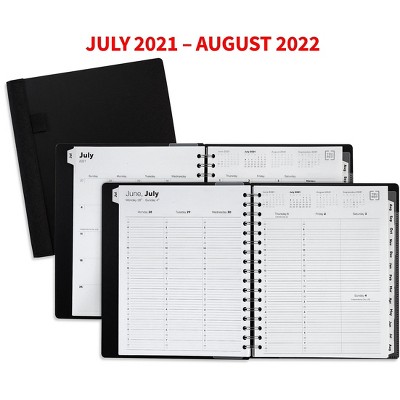 TRU RED 2021-2022 Academic 7" x 9" Weekly & Monthly Planner Black TR25497-21