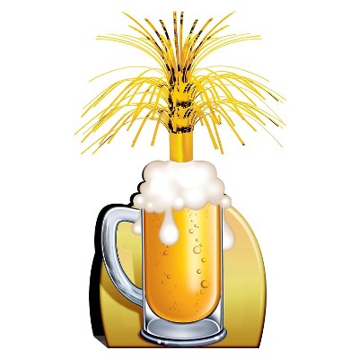 Beistle 15" Beer Mug Centerpiece 3/Pack 57358