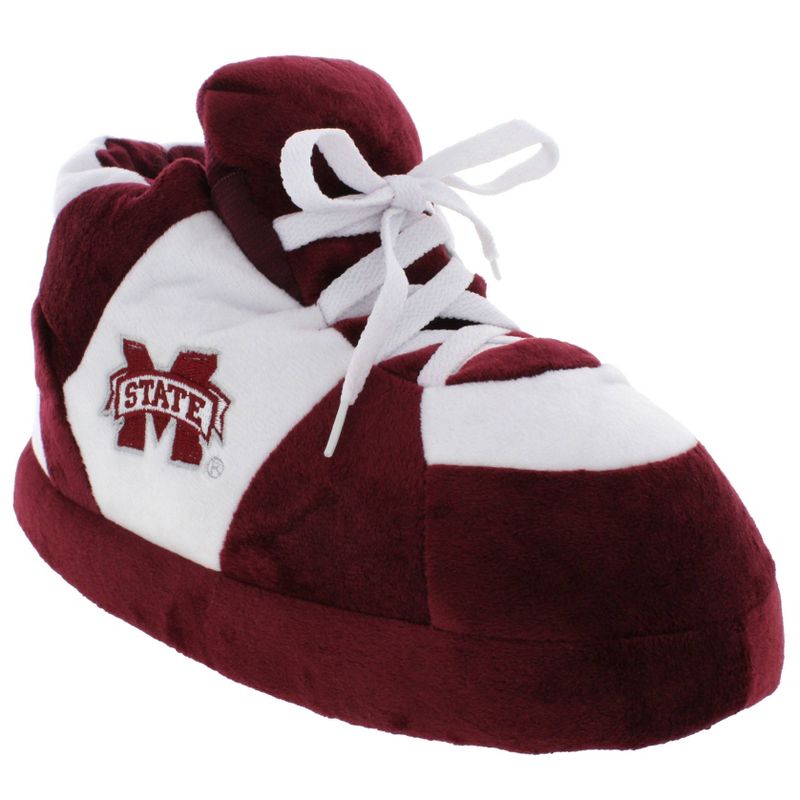 NCAA Mississippi State Bulldogs Original Comfy Feet Sneaker Slippers, 1 of 10