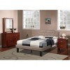 NicBex Nightstand with 2 Drawers Wooden Bed Side Table End Table with Storage Space for Bedroom, Living Room, Study - 4 of 4