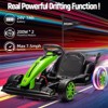 Electric Go Kart for Kids 3-8 - High Speed Drift Kart, 24V Battery Powered - 2 of 4