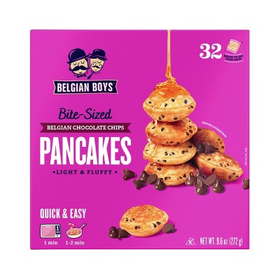 Belgian Boys Bite-sized Chocolate Chip Pancakes - 9.6oz