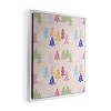 Showmemars Xmas forrest pattern Framed Art Canvas - Society6 - image 2 of 4