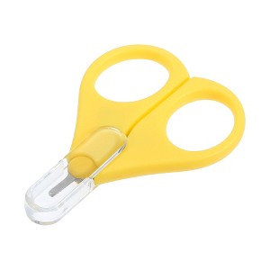 Unique Bargains Children Portable Short Handle Nail Scissors Toenail Clippers 3.15"x2.24"x0.39" 1 Pc - 1 of 4