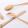 REGALWOVEN Stainless Steel Durable Flatware Set 4 Pcs 1 Set - 3 of 4