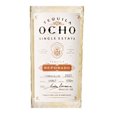 Tequila OCHO Reposado Tequila - 750ml Bottle
