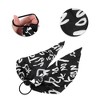 Unique Bargains Triangle Ribbon Letter Hair Elastic Band 1 Pc - 3 of 4