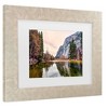 Trademark Fine Art David Ayash Yosemite Valley Matted Framed Art - 3 of 4