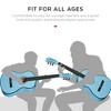 Best Choice Products 38in Beginner Acoustic Guitar Starter Kit w/ Gig Bag, Strap, Strings - 4 of 4