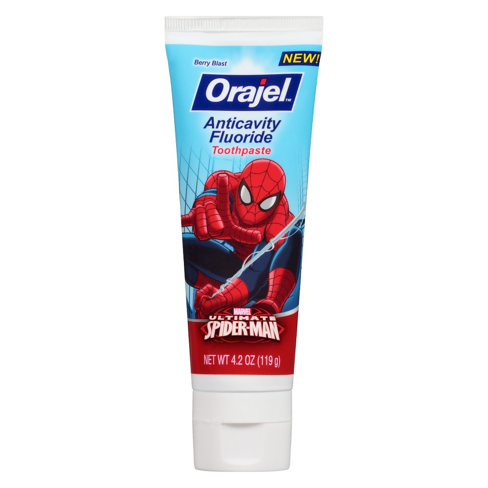 UPC 310310000110 product image for Orajel Ultimate Spider-Man Toothpaste - Berry Blast 4.2oz | upcitemdb.com