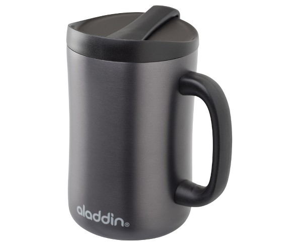 Aladdin Stainless Steel Insulated Coffee Travel Mug 16oz Black | Desertcart  Belize