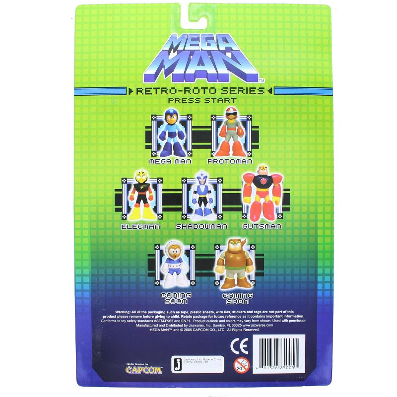 Jazwares, Inc. Mega Man 6 Inch Action Figure, 2 of 3