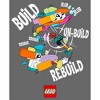 Juniors Womens LEGO® Build Unbuild Rebuild T-Shirt - 2 of 4