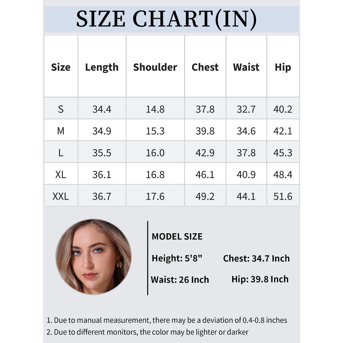 Женские платья INSPIRE CHIC Women's Denim Sleeveless Country Summer Collared Button Down Mini Jean Dresses Grey Blue Small 2 Packs Light Blue/Grey Large — фото 6