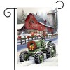 Briarwood Lane Garden Flag 12x18 For Outdoor Christmas on the Farm Winter For Christmas Garden Flag Flags For Outside - 2 of 4