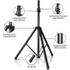 Pyle 6' Ft. Universal Tripod Speaker Stand Holder Mount PSTND2 - Glossy Black - 3 of 4