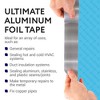 Impresa Aluminum Foil Tape - 1.9 Inches Wide (150 Feet/50 Yards) - Foil Tape for Ductwork - for Home and Commercial Use - 2 of 4
