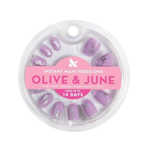 Olive & June Press-On Fake Nails - 42ct - 1 of 4