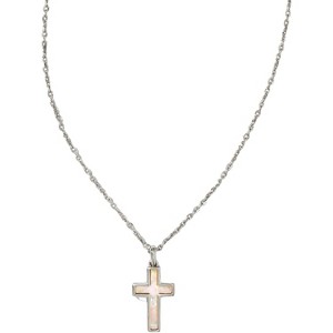 Elegant Cross Pendant Necklace Stylish Jewelry for Women - 1 of 4
