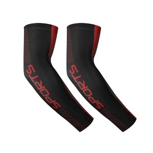 Unique Bargains Soft Arm Sleeves 1 Pair - 1 of 4