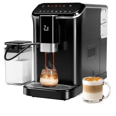 Fully Automatic Espresso Machine with Grinder & One-Touch Operation