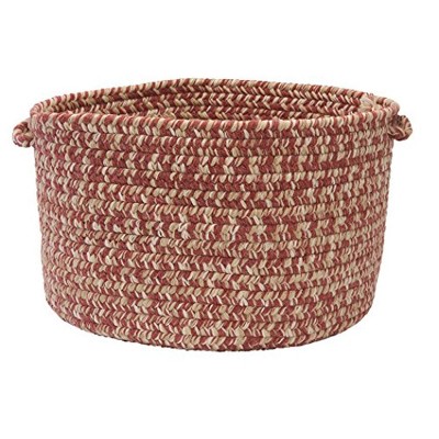 Colonial Mills Tremont- Rosewood 18"x12" Utility Basket