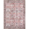 Unique Loom Timeless Abigail Floral Indoor Woven Area Rug - 2 of 4