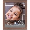 PosterPalooza | Shabby Chic Brown Picture Frame - UV Acrylic, Foam Board Backing, Hanging Hardware - 2 of 4