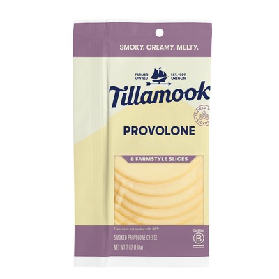 Tillamook Farmstyle Smoked Provolone Cheese Slices - 7oz/8 slices