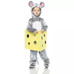 Seeing Red Mouse in Cheese Child Costume Small