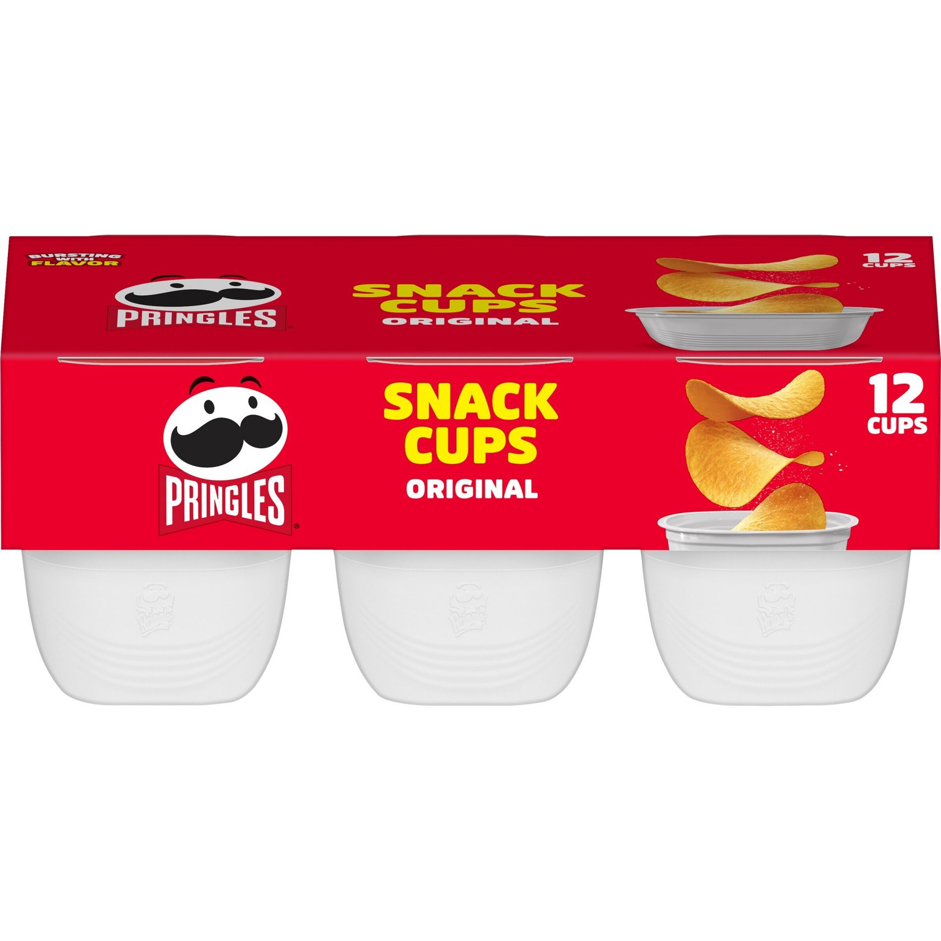 Pringles Snack Stacks Original Potato Crisps Chips Multipack - 8oz/12ct