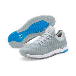 Puma Men's Proadapt Alphacat Golf Shoes Silver/Blue - 1 of 1