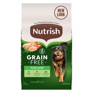 Nutrish Zero Grain Chicken & Sweet Potato Dry Dog Food - 1 of 4