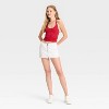 Women's Low-Rise Zip-Front Denim Mini Skort - Wild Fable™ - 3 of 3
