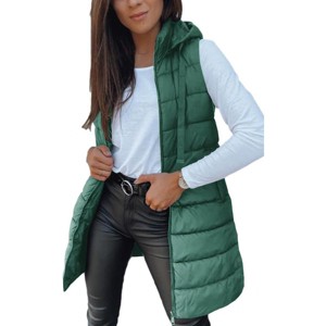 Imily Bela Oversized Hooded Puffer Vest Long Sleeveless Quilted Winter Outerwear for Women - 1 of 4