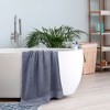 PiccoCasa Soft 100% Combed Cotton 600 GSM Highly Absorbent for Bathroom Shower Hand Towel Set - 2 of 4
