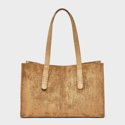 Сумка Universal Thread Faux Suede Casual, цвет: Светлый коричневый